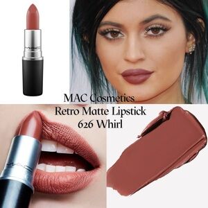 NEW! MAC Retro Matte Lipstick - 626 Whirl (Mauve Brown) Kylie Jenner’s favorite